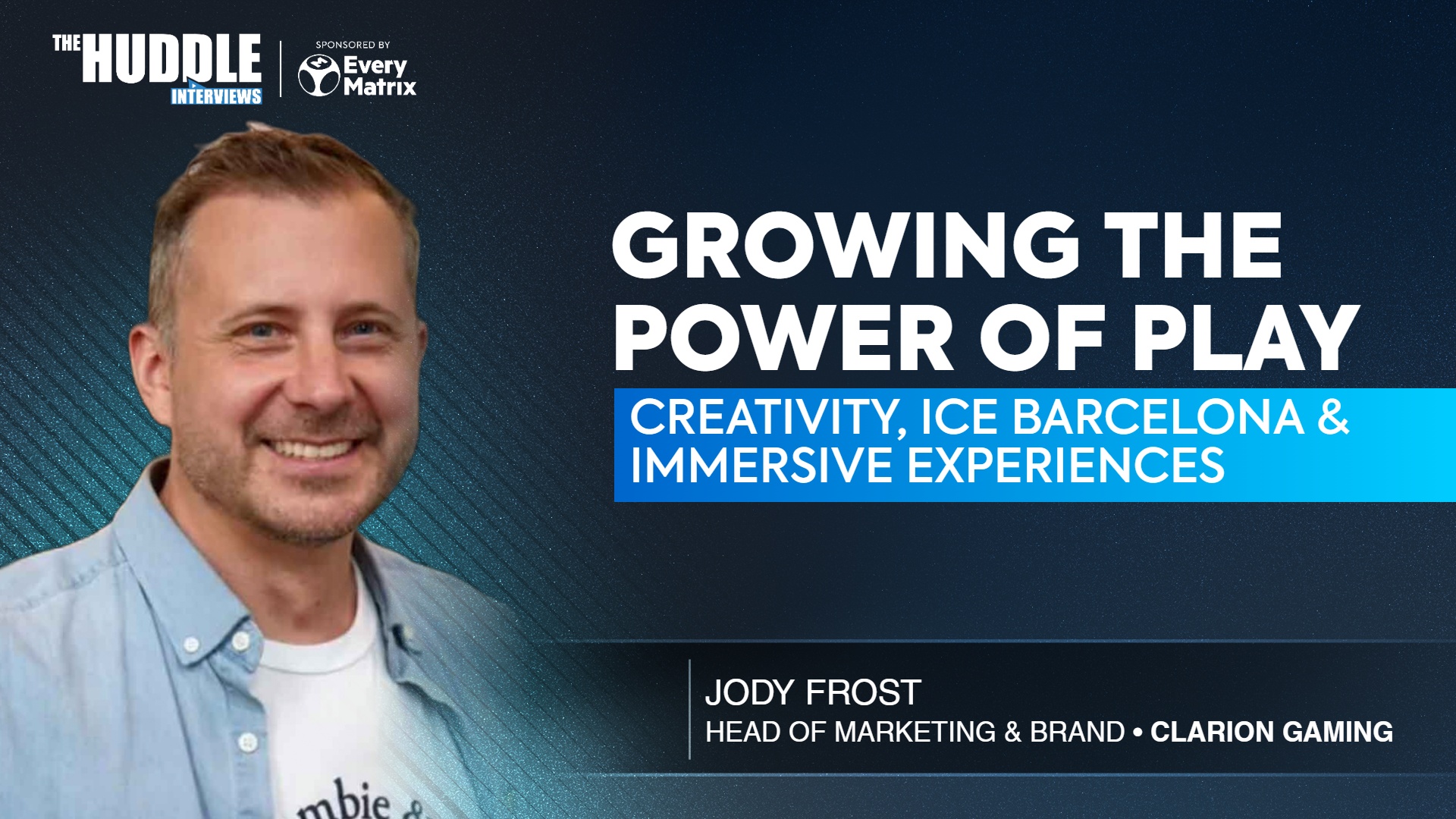 jody frost, head of marketing at clarion gaming