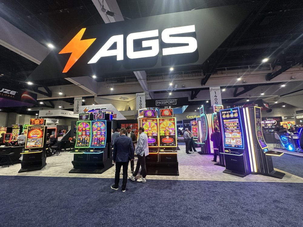 AGS booth at IGA