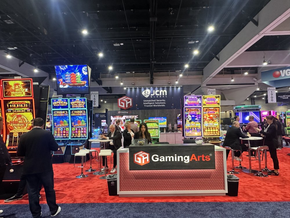 Gaming Arts booth at IGA