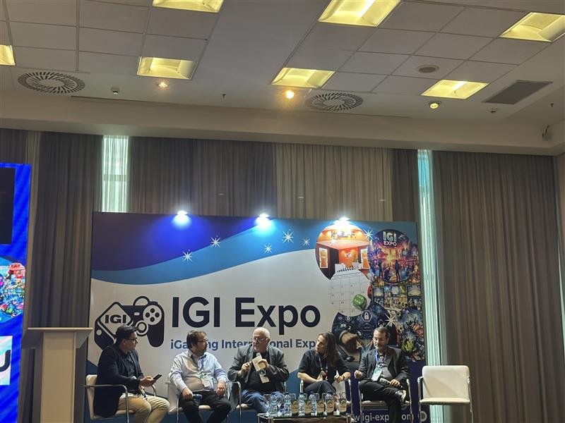 first panel at day 2 of igi expo