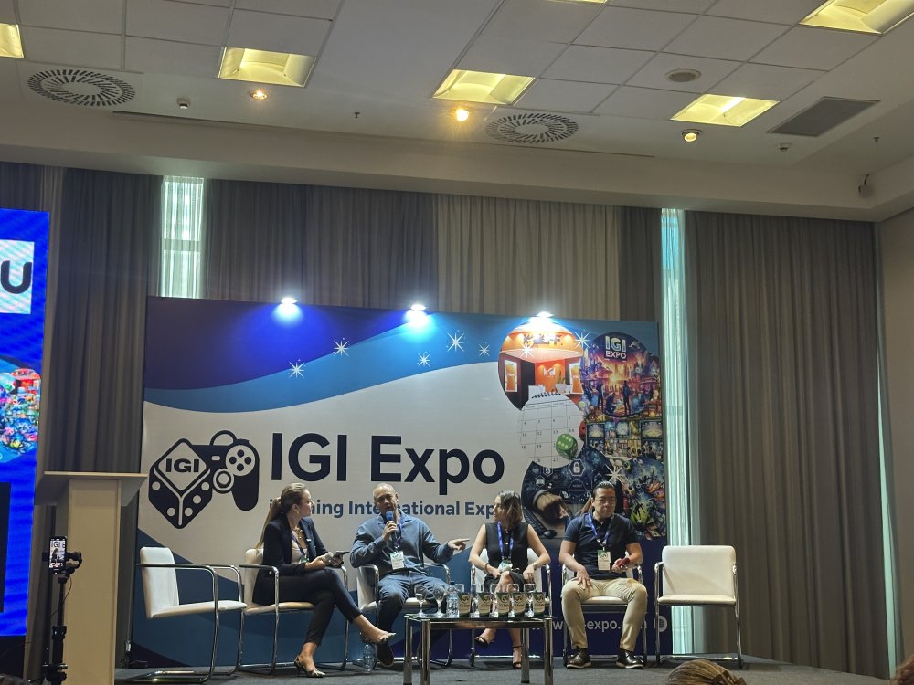 the second panel at the igi expo