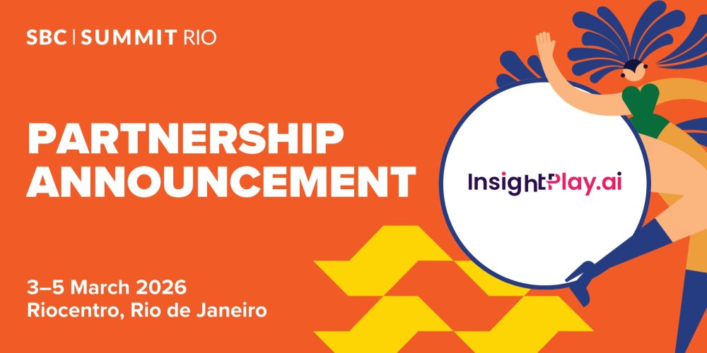 SBC Names InsightPlay.ai Official AI Partner for SBC Summit Rio