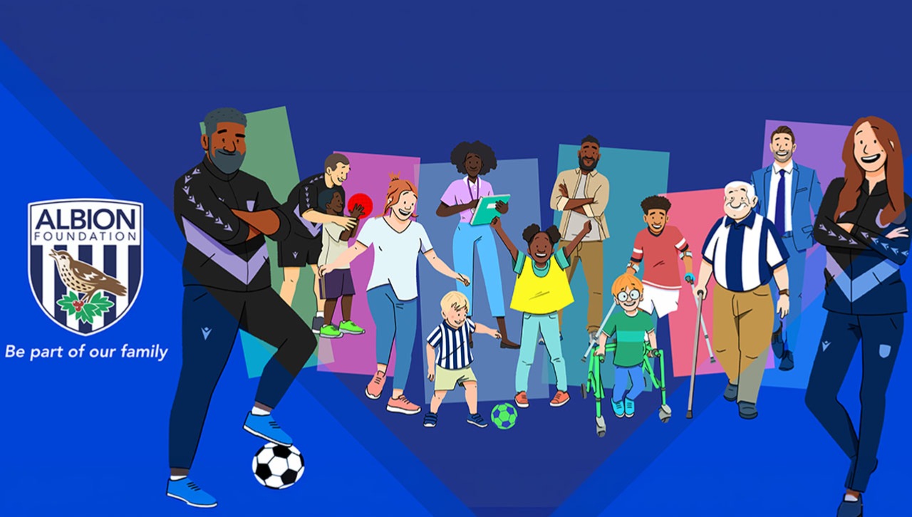 Mega Riches gives back to West Brom Albion Foundation