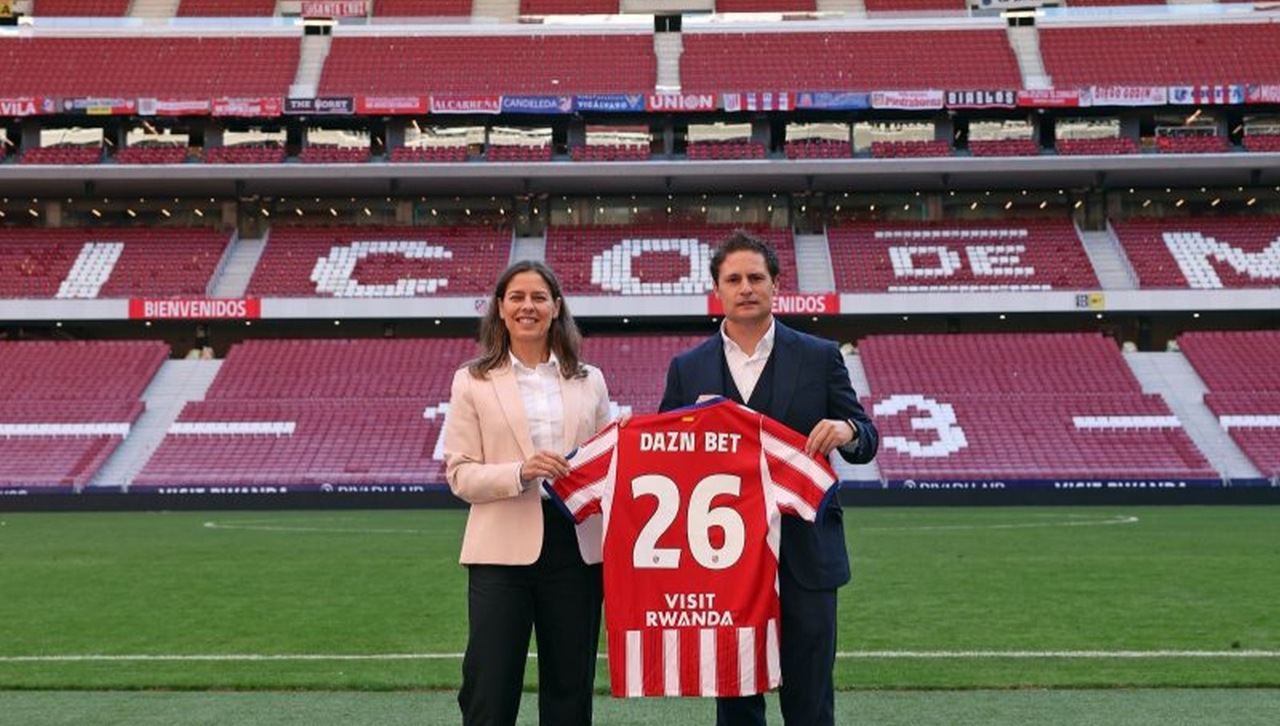 Dazn Bet sponsorship with Atletico Madrid
