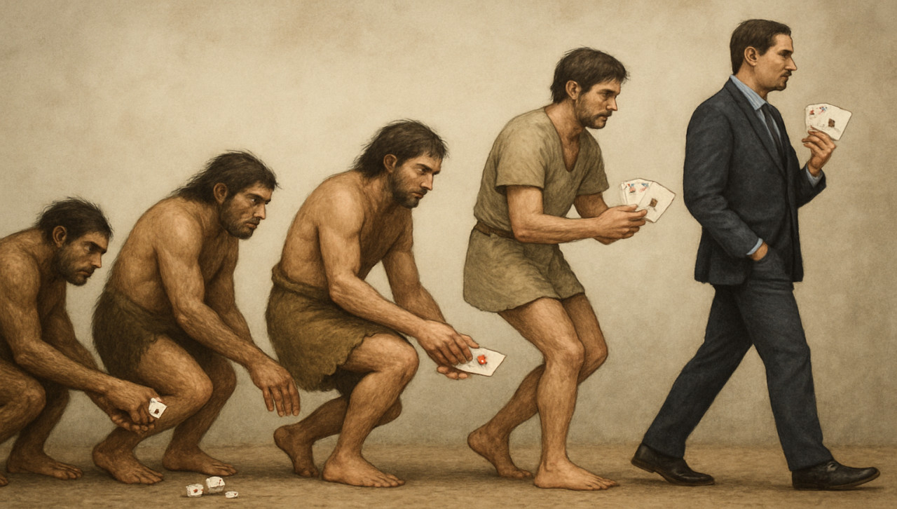 gambling evolution