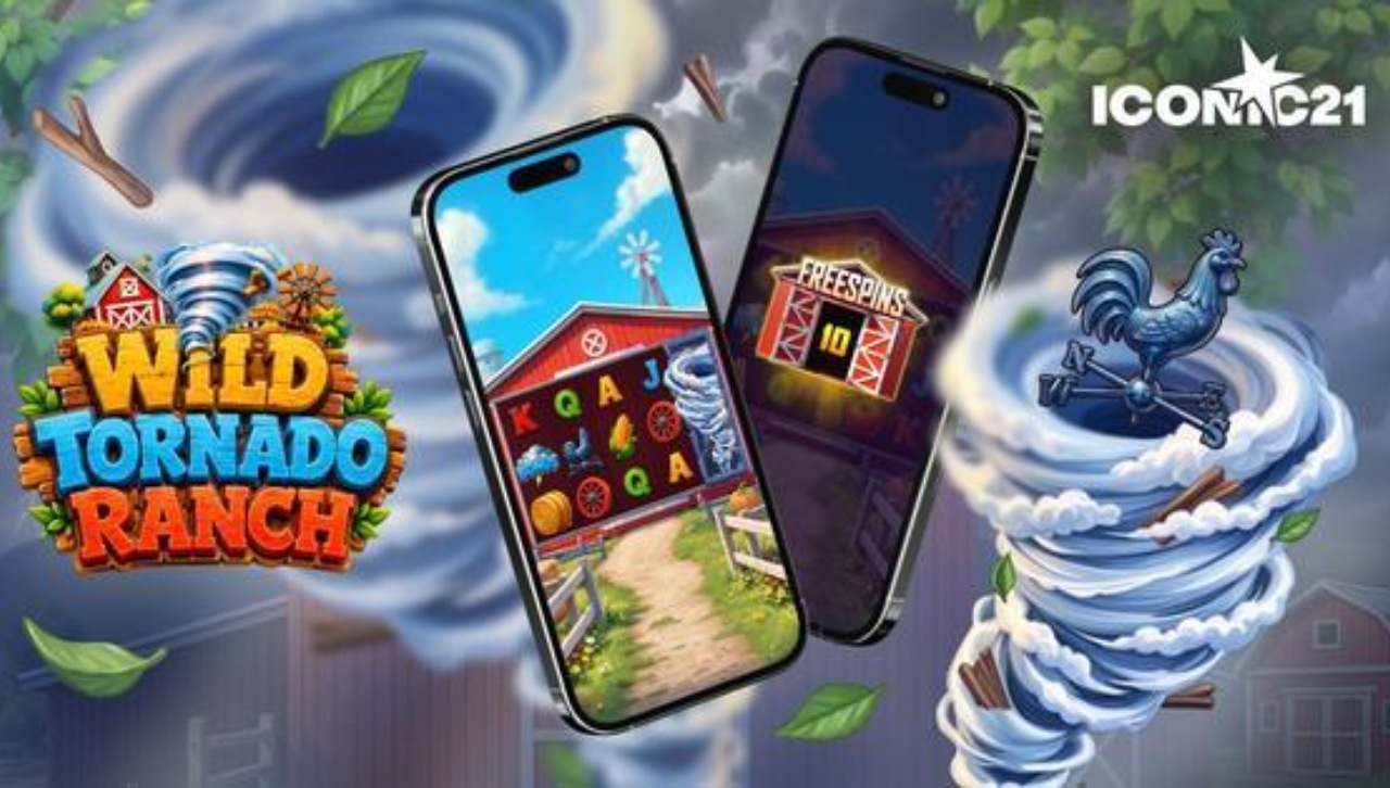 ICONIC21 Launches Wild Tornado Ranch, a Storm-Chasing Slot Featuring Multipliers Up to 1,024x