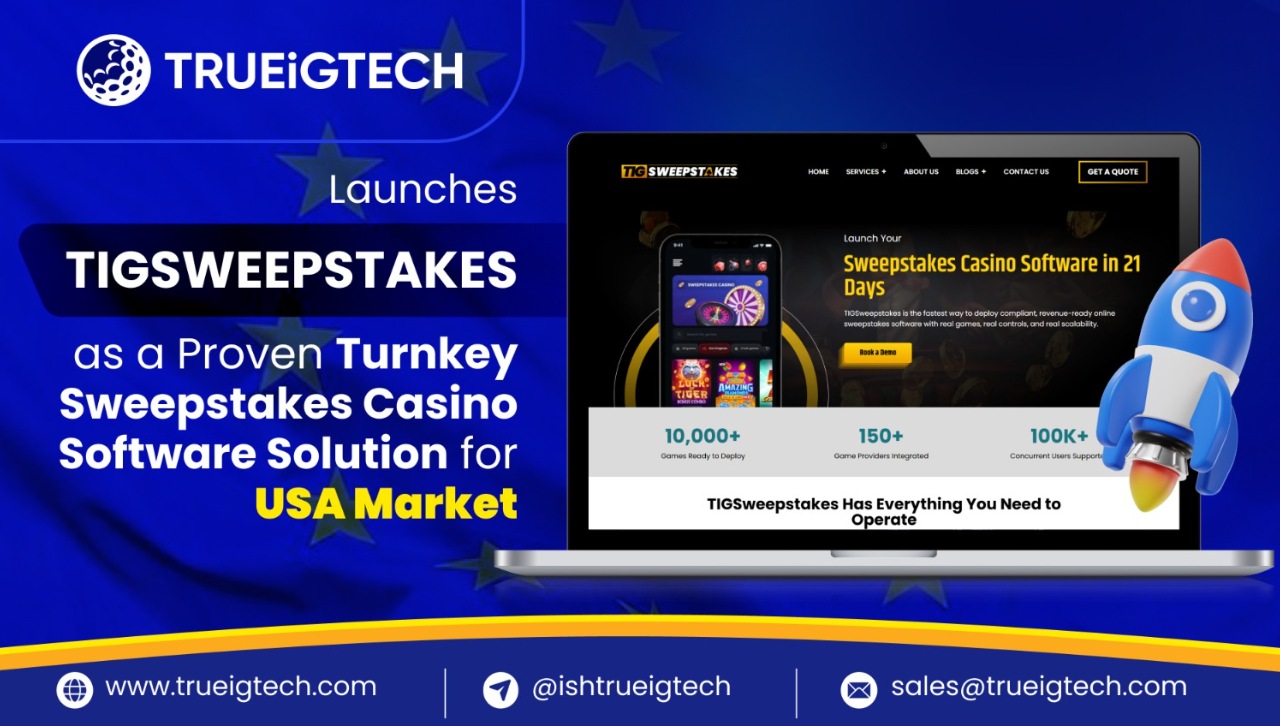TRUEiGTECH Launches TIGSweepstakes for USA Market