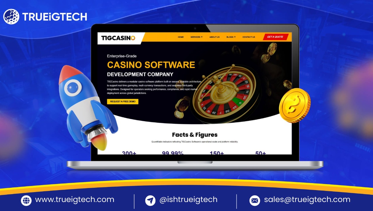 TRUEiGTECH Launches TIGCasino to Power Next Generation Online Casino Operations