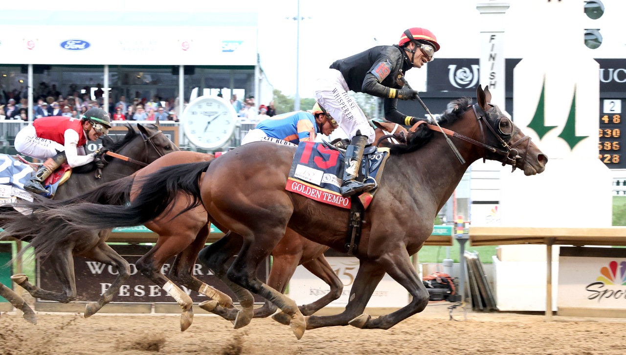 Golden Tempo wins 152nd Kentucky Derby, marks first-ever female trainer victory