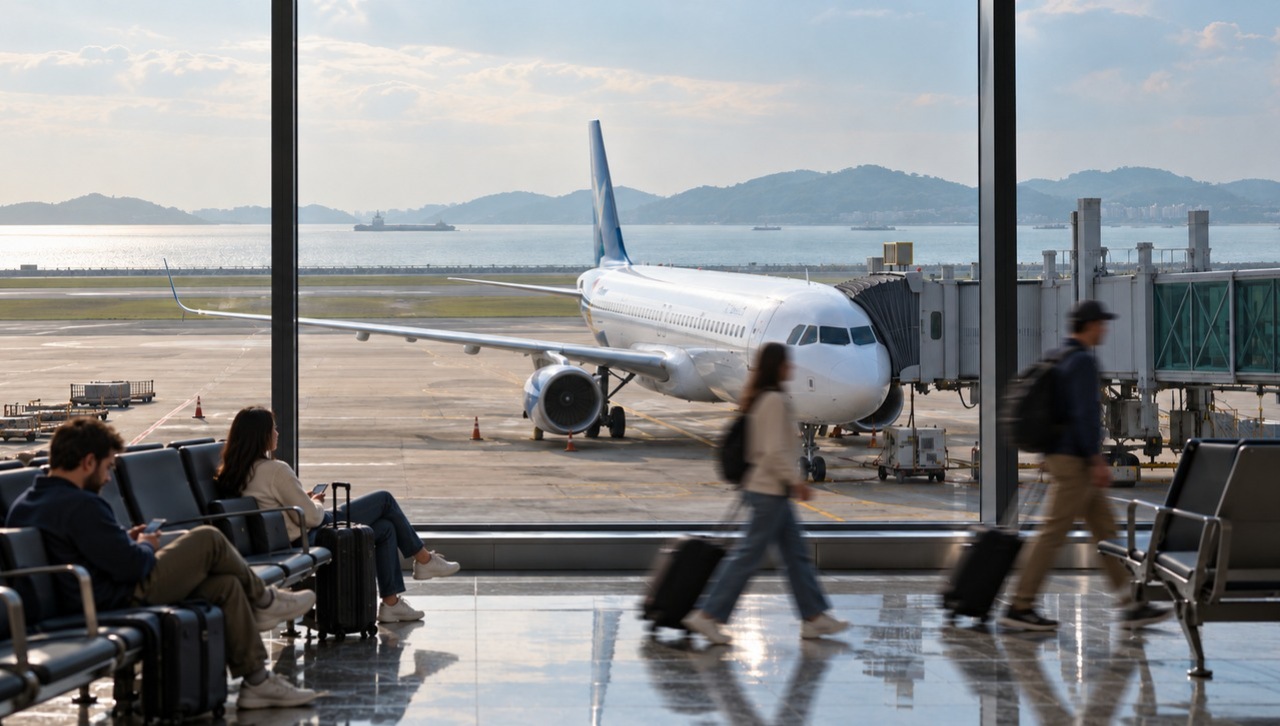 Macau airport q3 traffic