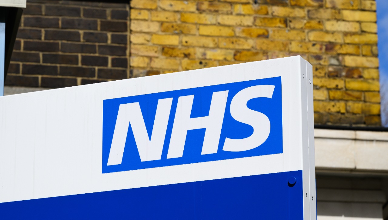 NHS sign