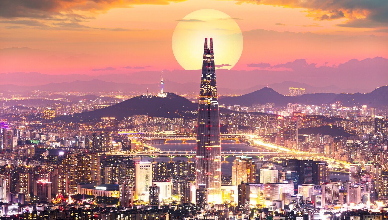 seoul-sunset